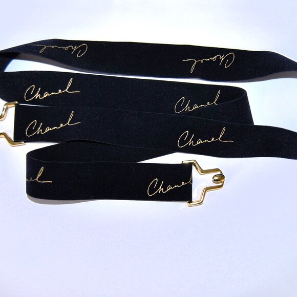 Salvage Chanel Ribbon Made Belt - Picture 3 of 6